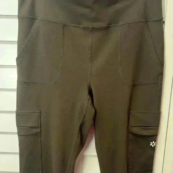 Nine West Active Leggings Size Large Brown - Picture 3 of 6